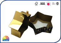 Star Shaped Folding Carton Box Candy Chocolate Bar Treat Star Gift Paper