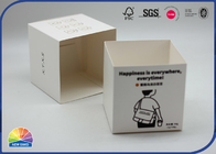 Cosmetic Auto Lock Bottom Folding Carton Box Custom With Laser Silver Cardboard