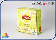 Tea Bags Retail 350gsm C1S Paper Folding Carton Box Custom Logo Print