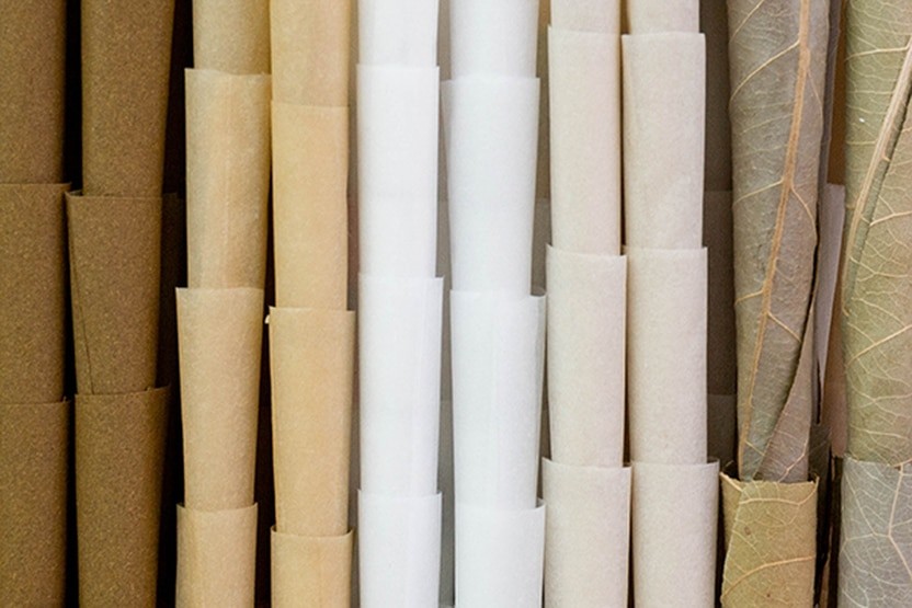 Aktueller Firmenfall über Wählen Sie das Material der Papierrohre