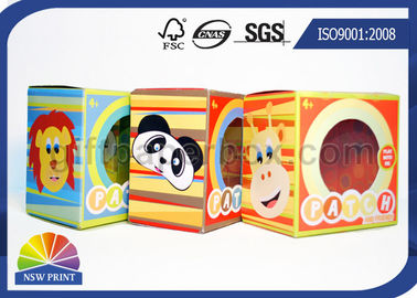 Custom Kids Toys / Dolls Counter Display Box With Clear Windows , Paper Gift Boxes