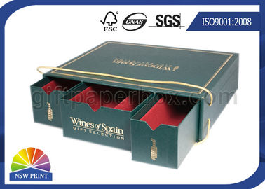 Wrapping Drawer Paper Box , Luxury Paper Box Various Thickness Spot UV