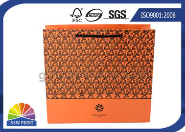 Fashion Custom Paper Shopping Bags Thick Cotton Handle eco friendly bags