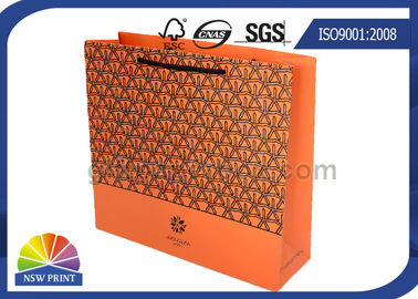Fashion Custom Paper Shopping Bags Thick Cotton Handle eco friendly bags