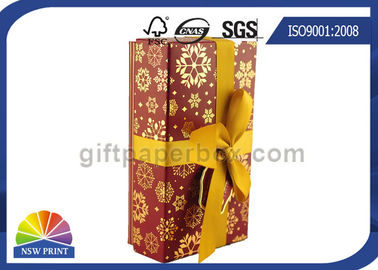 Bespoke High End Paper Gift Box Custom Cardboard Packaging Box With Ribbon Bowknot