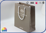 Customized 350g Coated Paper Shopping Bags Matte Lamination With Handle