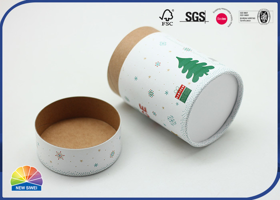 4c Print Custom Size Paper Packaging Tube Eco Friendly Candle Printing Packing