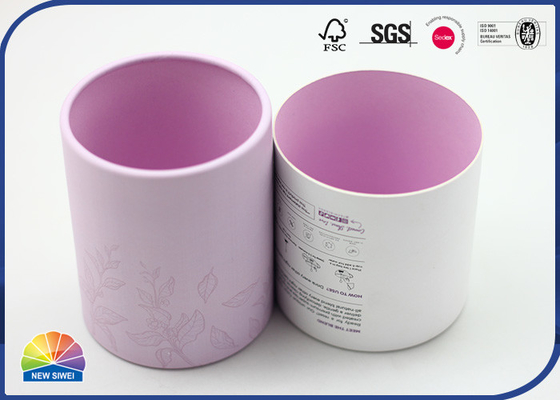 SGS 105mm Diameter Round Kraft Paper Packaging Tube For Deodorant