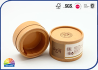 Customized Paper Packaging Tube Facial Cream Package With Plastic Insert Bottom