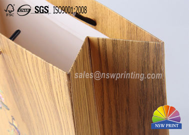 Promotional Matte Laminated 180GSM Kraft Paper Bags Tea Products Paper Gift Bags