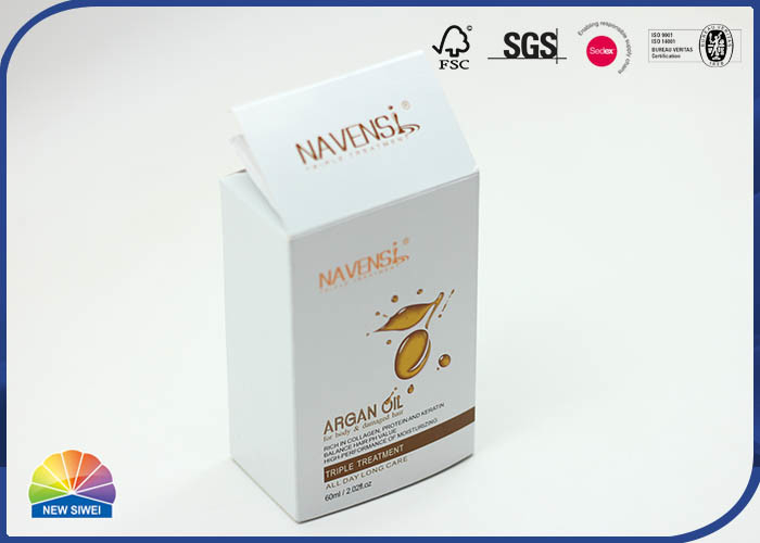 350gsm Coated Paper Folding Carton Box With Matte Lamination Embossing