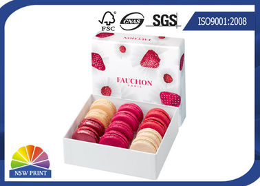 Öko--friendy Pappgeschenkbox für Macarons/Geschenkpapier-Nachtisch-Geschenk-Verpackenkästen