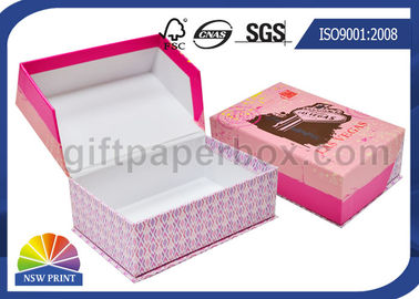 Kundenspezifische Maschinenhälften-Pappe eingehängter Deckel-Geschenkbox steifer Verpackendruckkasten