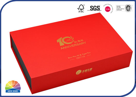 ISO-Buch-Art-Pappe Flip Top Magnetic Gift Box