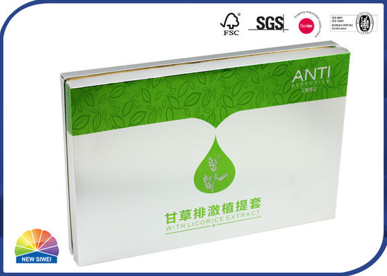 Steifer Schulter-Hals-Pappgeschenk-Apotheken-Packpapier-Kasten