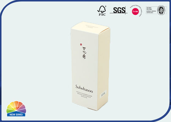 Gesichtsreiniger Skincare, der Faltschachtel-Kasten druckend verpackt