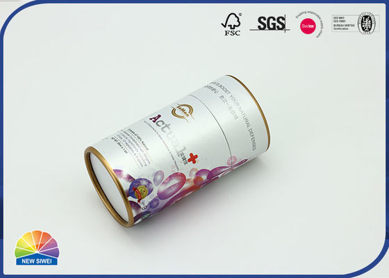 Papierverpackenrohr Matte Lamination Custom Print Syrups