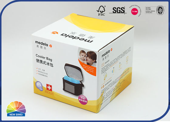Schnellverschluss-unterer Wellpappen-Verpackenkasten-kundenspezifischer Druck