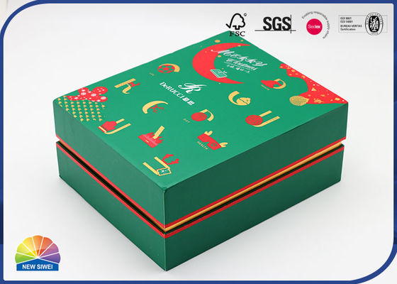 Masern Sie prägeartige steife Schulter-Geschenkbox mit pp.-Kunststoffschale