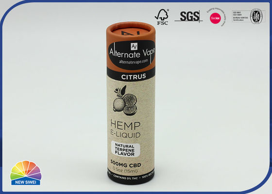 4c druckte das Art Paper Cardboard Tube Essential-Öl-Flaschen-Verpacken