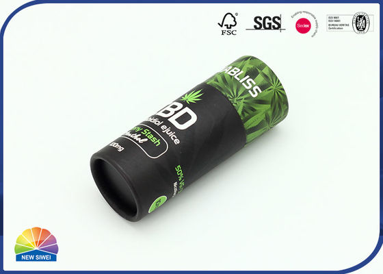 Matte Lamination Kraft Paper Tube, der für Cannabidiol verpackt