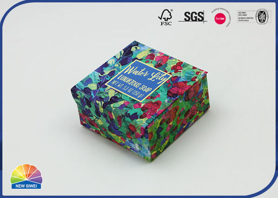 Luxuriöse Seife, die eingehängten Deckel-Geschenkbox-kundenspezifischen Druck verpackt