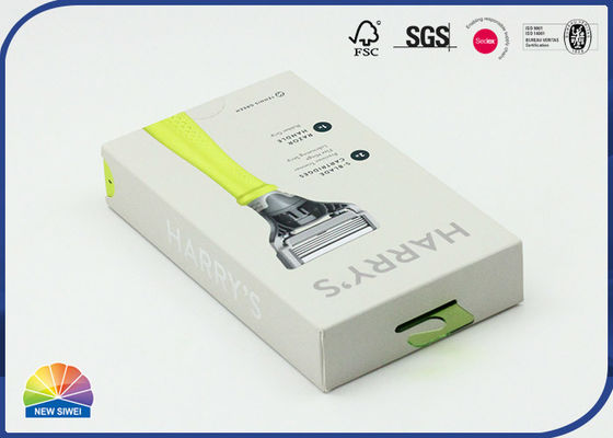 Cuboid Paper Drawer Box Kundenspezifische Verpackung Rasierer Elektrische Zahnbürste