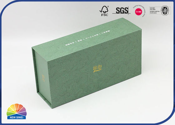 Maßgeschneiderte Öko-Verpackung Magnetische Klappdeckel-Geschenkbox mit EPE-Schaum