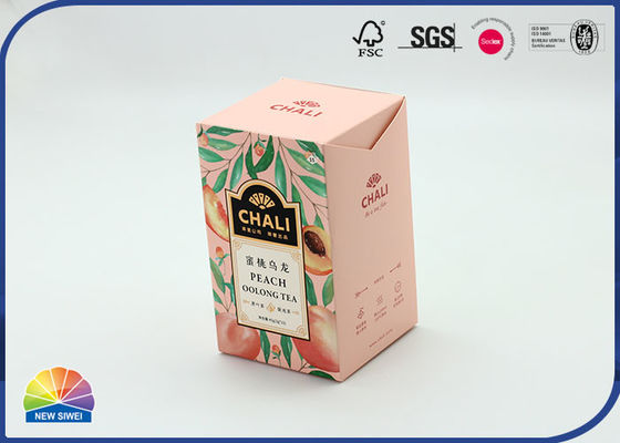 350gsm C1S, das Geschenk-Faltschachtel für das Oolong-Tee-Verpacken schiebt