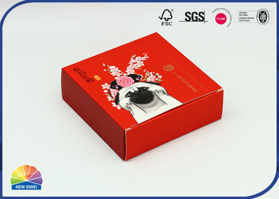 Matte Varnishing Spot-UVhaut-Creme, die faltbare Geschenkbox einwickelt