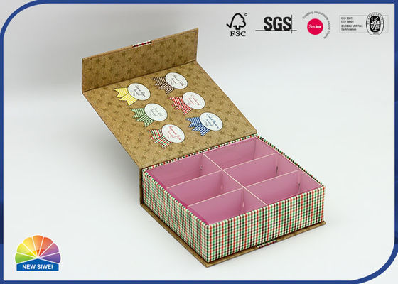 4c Buntdruck Mattpapier Klappdeckelschachtel für Kerzen Seifen