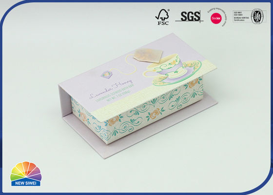 Bunt bedruckte Geschenkverpackung Klappdeckel-Papierbox klein