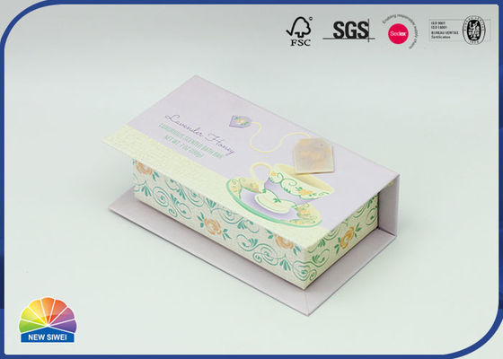 Teebeutel, die eingehängtes Deckel-Geschenkbox-kundenspezifisches Drucken verpacken