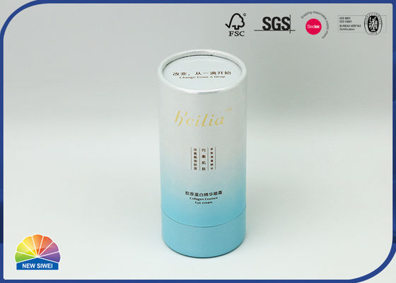 Augen-Creme druckte Silberpapier-Verpackenrohr EVA Bottom Support