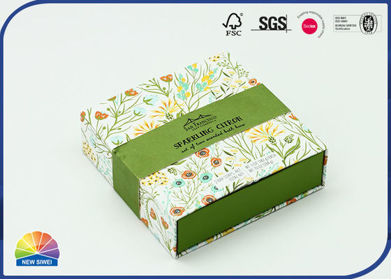 Anwesende verpackende doppelte offene eingehängte Deckel-Geschenkbox