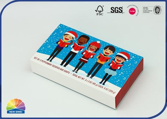 350 g C1S Macaron Drawer Paper Box Cartoon Printing Sliding Gift Box
