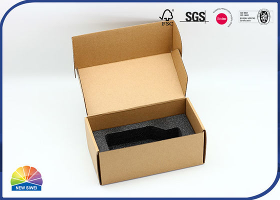 Doppel-wandiger Schaum-verpackender Papierkasten Tuck Fronts EPE