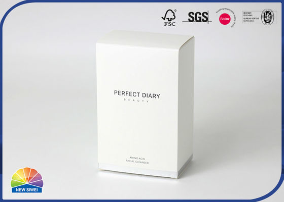 1c Druck Faltkarton White Paper Box Body Lotion Verpackung