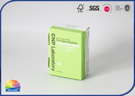 Skincare stellte verbundene Papierfaltschachtel Matte Lamination ein