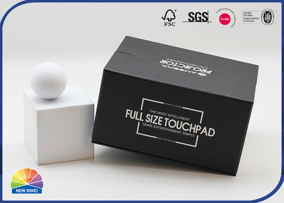 Schwenkbar gelagert zwei Deckel-magnetischen Schließungs-Geschenkbox-Satz-Telefon-Kopfhörern!